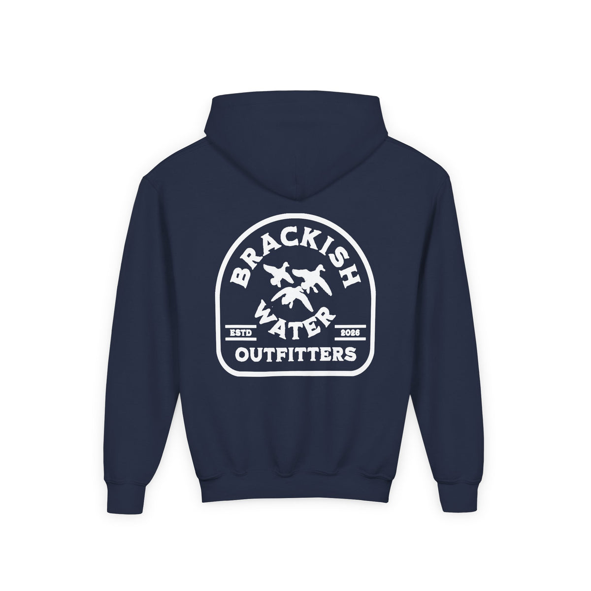 Cupped Logo Youth Hoodie