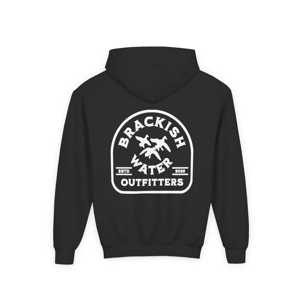 Cupped Logo Youth Hoodie