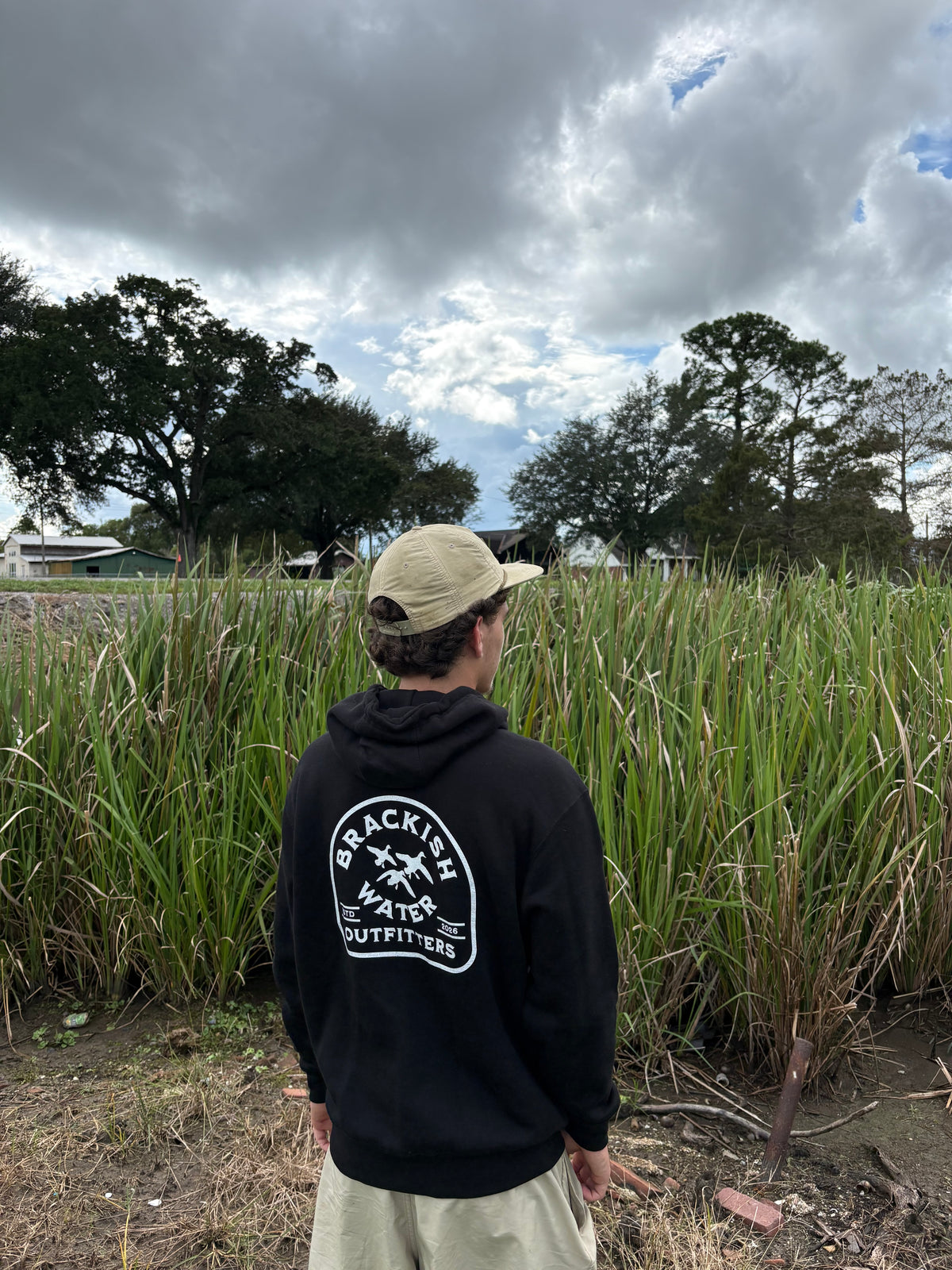 Cupped Logo Hoodie