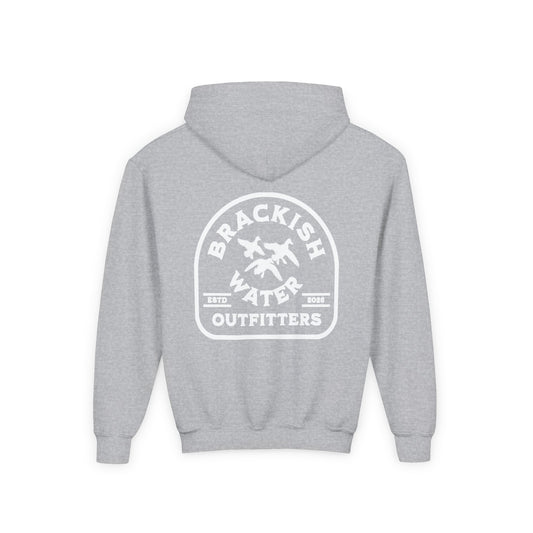 Cupped Logo Youth Hoodie