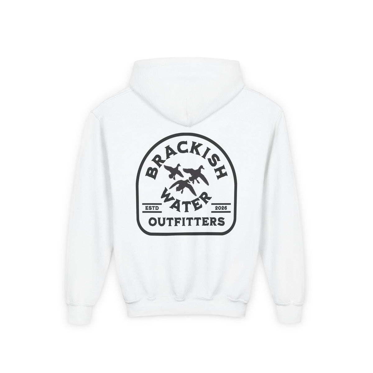 Cupped Logo Youth Hoodie